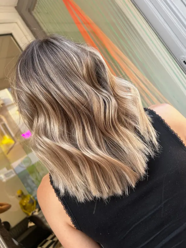 Balayage Seminar Badass Kurs mit Frau Schneider in Wien Beispiel 3